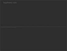 Tablet Screenshot of byphone.com